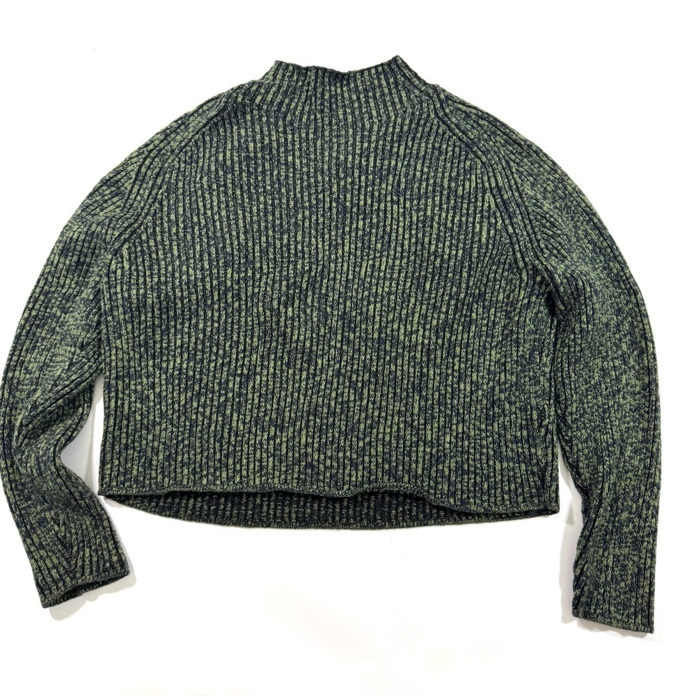 Lululemon Cotton Cashmere Blend Mock Neck Sweater